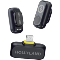 Hollyland LARK A1 mini Duo (Lightning) - zestaw, bezprzewodowy system audio